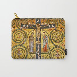 Byzantine Christian Crucifixion Apse Mosaic Carry-All Pouch