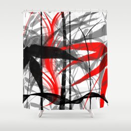 Black White Red Shower Curtains For Any Bathroom Decor Society6