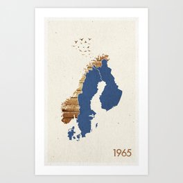 Norwegian Wood Art Prints For Any Decor Style Society6