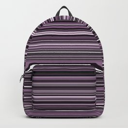 Purple stripes Backpack