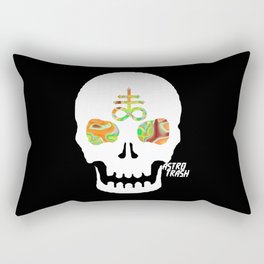 Astro Skull Rectangular Pillow