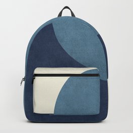 Halfmoon Colorblock - Blue Backpack