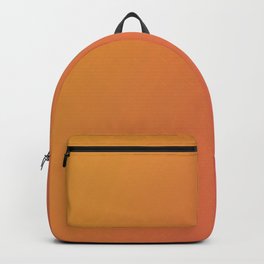 Burning Sky Orange Yellow Gradient Backpack | Graphicdesign, Subtle, Backdrop, Home Decor, Purity, Minimalism, Timeless, Simplicity, Yellow, Orange 