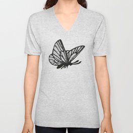 Butterfy V Neck T Shirt