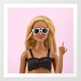 barbie art prints