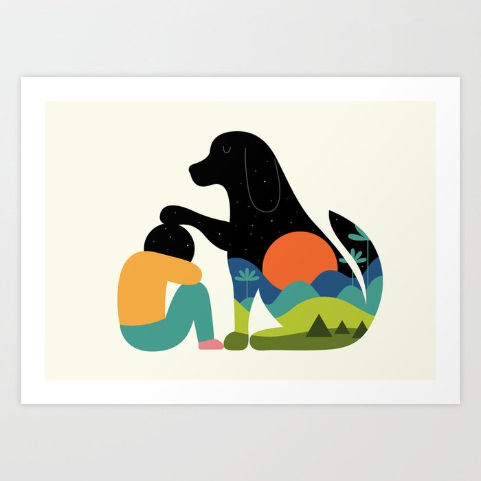 Discover the motif THE BEST IS YET TO COME by Andy Westface  as a print at TOPPOSTER
