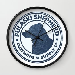 Pulaski Shepherd Clothing & Supply Co. Wall Clock