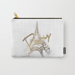 Paris Art Carry-All Pouch