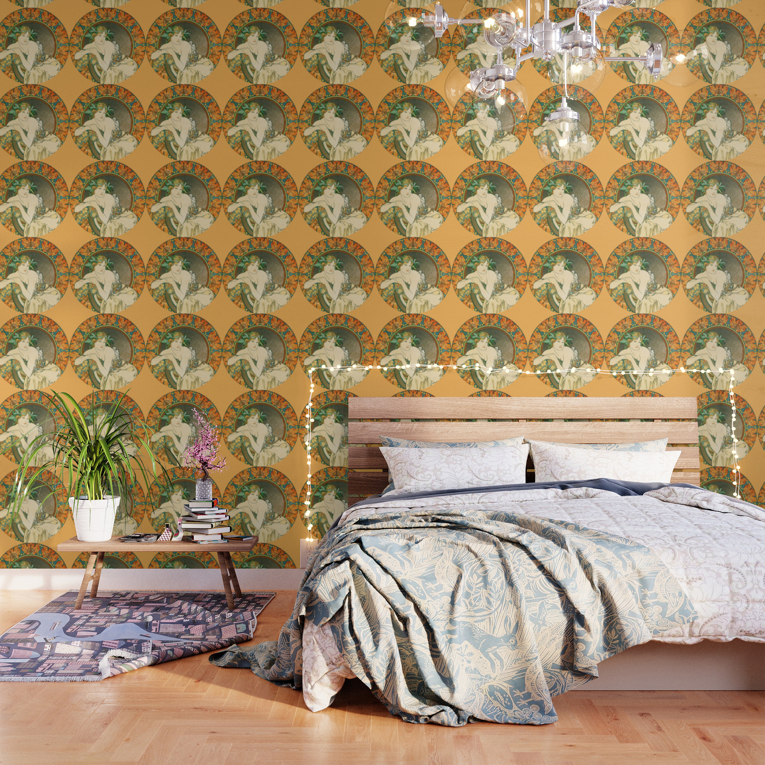 Alphonse Mucha Woman With Poppies Wallpaper By Alexandra Arts Society6 Alphonse Mucha Woman With Poppies Wallpaper By Alexandra Arts Society6