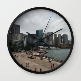 Circular Quay And City Wall Clock