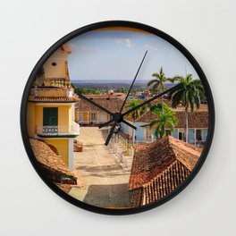 View of Trinidad Wall Clock