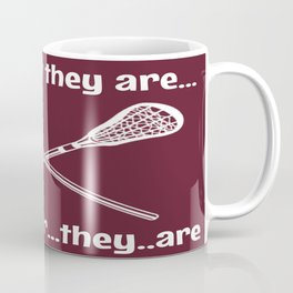 the bigger they are Coffee Mug