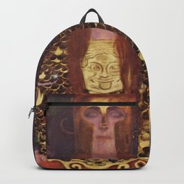 Pallas Athena Gustav Klimt Backpack