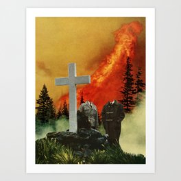 Eternal Flames Art Print