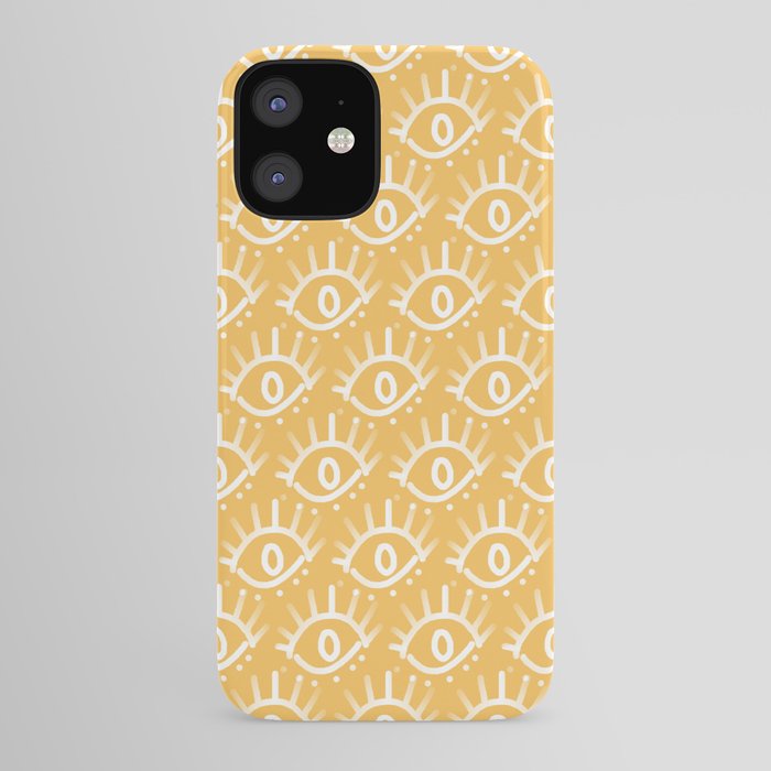 Eye on yellow iPhone Case - Ombre summer dress outfit