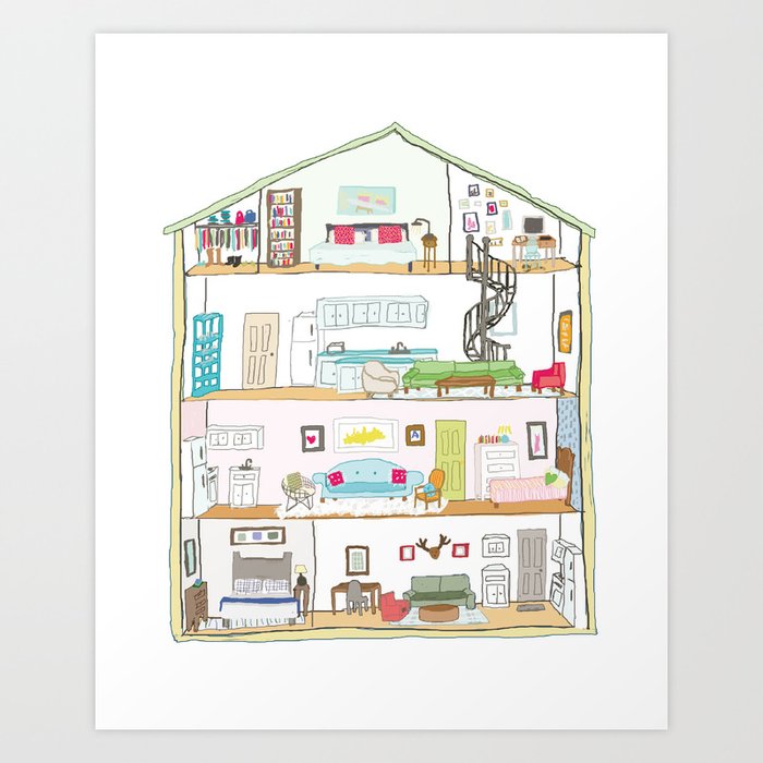 dollhouse art