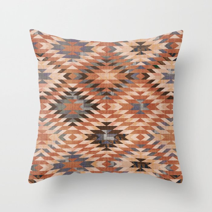 Arizona Southwestern Tribal Print Throw 
