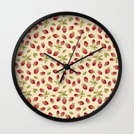 Little House on the Berry Wall Clock