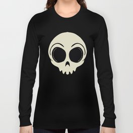 Round Skull Long Sleeve T-shirt