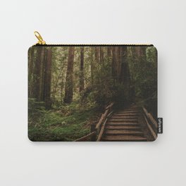 Muir Woods | California Redwoods Forest Nature Travel Photography Carry-All Pouch | Photo, Statepark, Redwood, Long Exposure, Trees, Muirwoods, Nationalmonument, Travel, Hiking, Landscape 