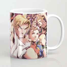 Street Fighter Heroes Coffee Mug