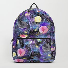 Out of this World Backpack | Galaxyillustration, Joannaseiter, Planets, Spaceillustration, Kidsroomdecor, Universepainting, Milkyway, Cosmicpainting, Spacepainting, Celestialpainting 