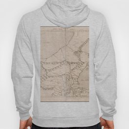 Vintage Map Print - Ptolemy's 8th European Map (1478) Hoody