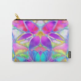 Floral Fractal Art G307 Carry-All Pouch
