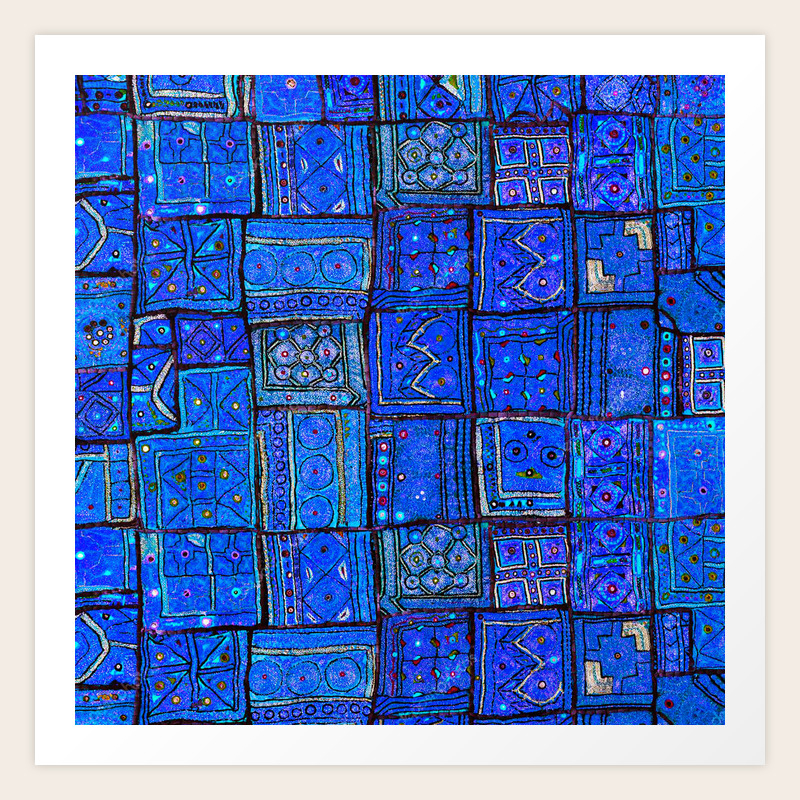 v2 calm blue traditional moroccan cloth texture art print by mr0frankenstein society6 v2 calm blue traditional moroccan cloth texture art print by mr0frankenstein