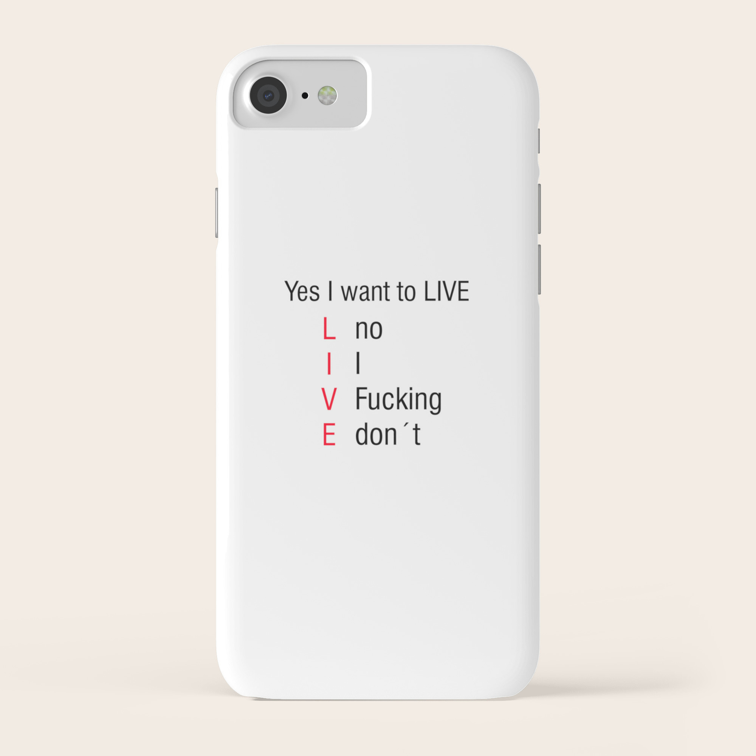 yes i want to live meme vine gift idea iphone case by tw design