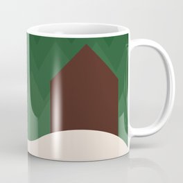 Christmas Cabin Coffee Mug