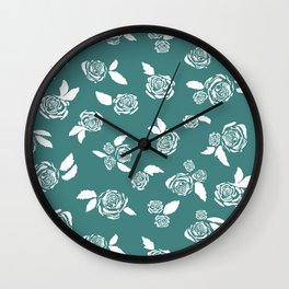 rose cluster Wall Clock