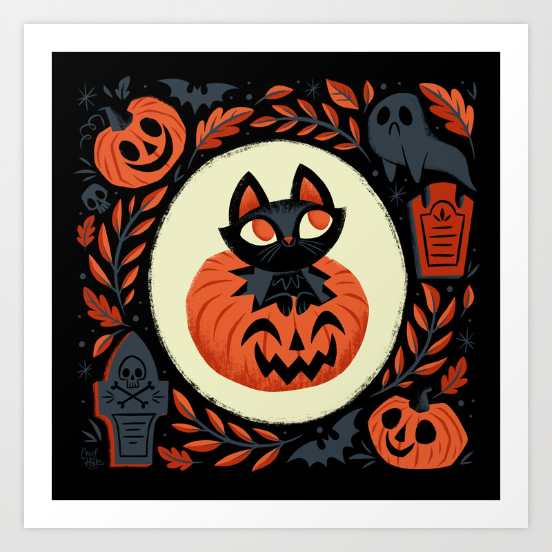 Happy Halloween Art Print By Therewillbecute Society6