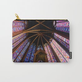 The Sainte-Chapelle, Holy Chapel, Paris church, Sainte Chapelle, gothic architecture Carry-All Pouch