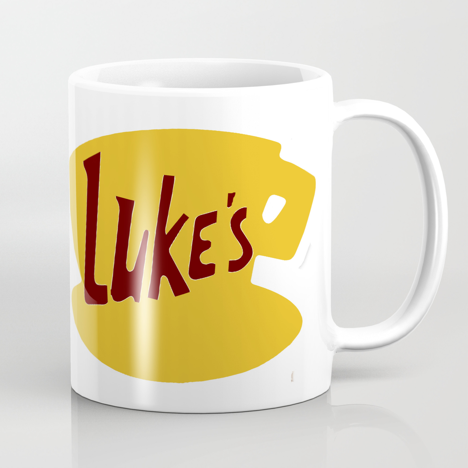 luke's coffee mug
