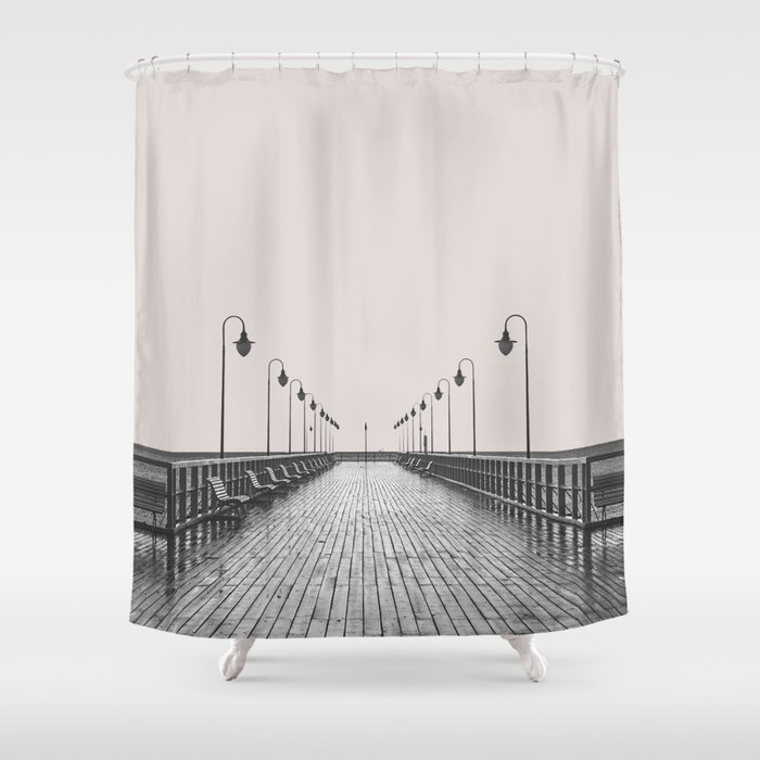 Pier Shower Curtain By Andreas12 Society6, Pier One Shower Curtains