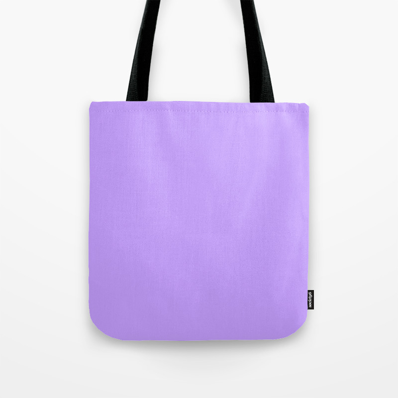 purple tote handbag