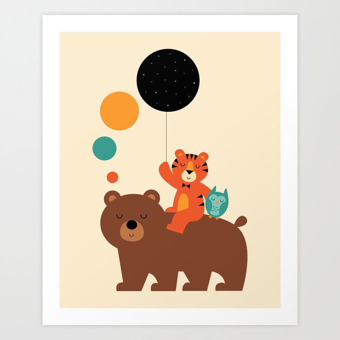 Discover the motif MY LITTLE EXPLORER by Andy Westface  as a print at TOPPOSTER
