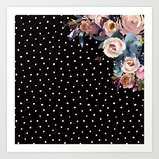 polka dots and floral