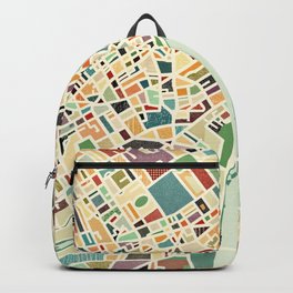 CITY OF LONDON MAP ART 01 Backpack