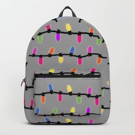 Party lights! blue Backpack