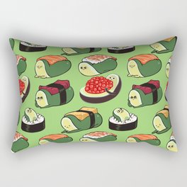 Sushi Avocado Rectangular Pillow